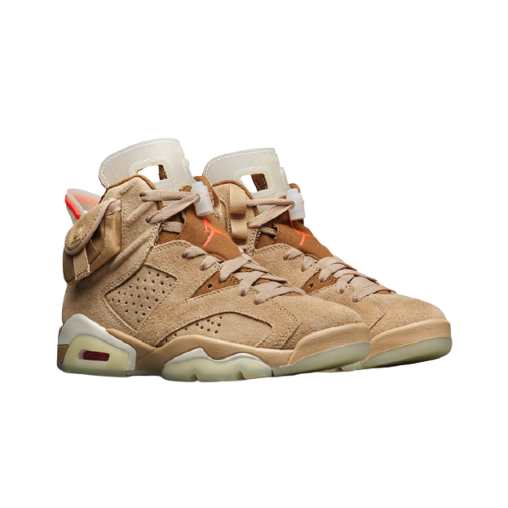 Orange jordan 6 hotsell